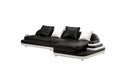 Lillian Mini Modern Leather Sectional