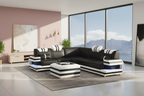 Aura Corner Sectional side angle penthouse