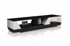 Austin TV Stand black white sharp shadow